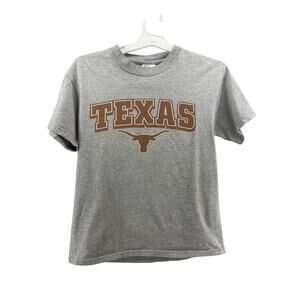 Viatran Houston Texas Gray Short Sleeve Graphic T-Shirt Men's Size Small